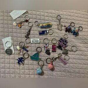 18 Assorted Keychains from all Around the World!